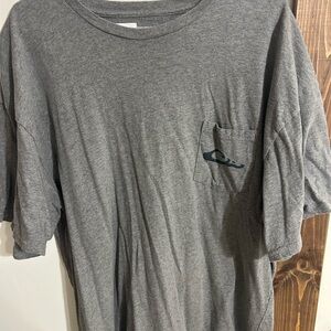 Drake Gray Men's Shirt with Pocket